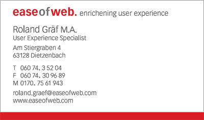 easeofweb Anschrift